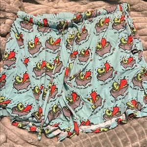 Playful Avocado Print Women's Shorts